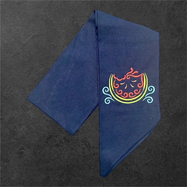 Watermelon on Navy - The Manor Sash Collection