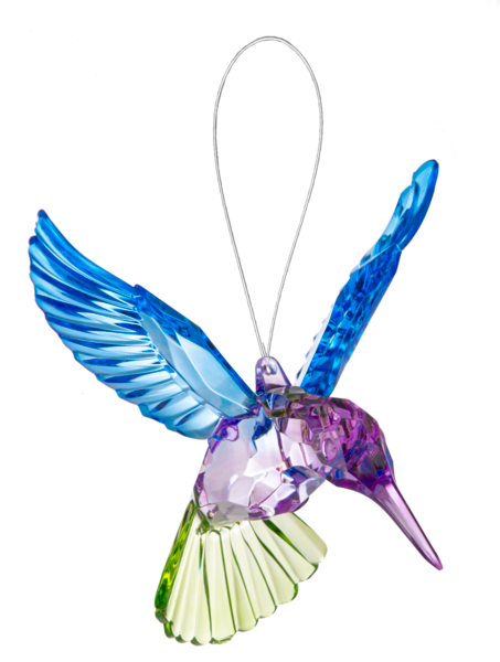 Acrylic Hummingbird Ornament
