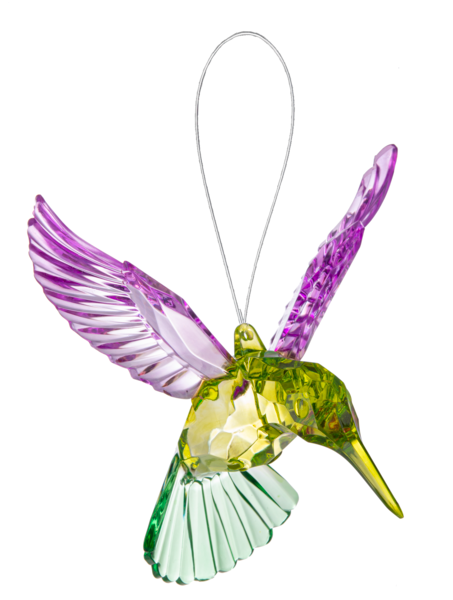Acrylic Hummingbird Ornament