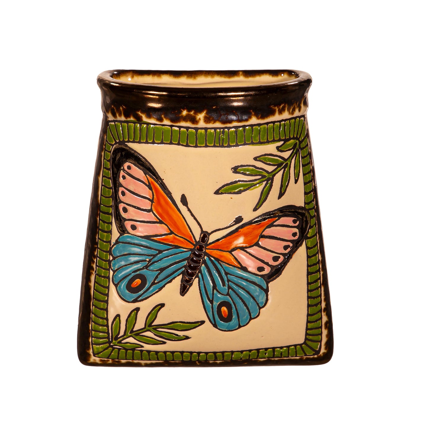Wall Pocket Planter - Butterfly