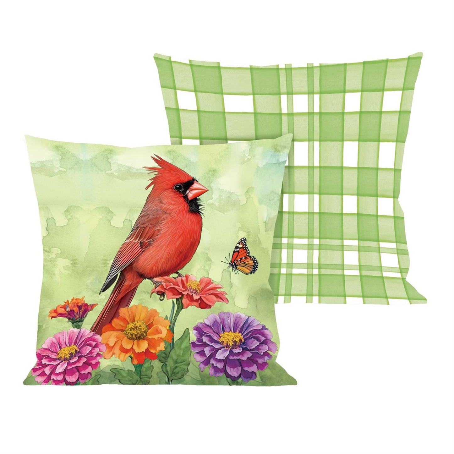 Spring Cardinal Pillow Cover