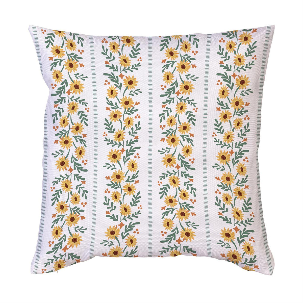 Grateful Gatherings Sunflower Pillow Cover