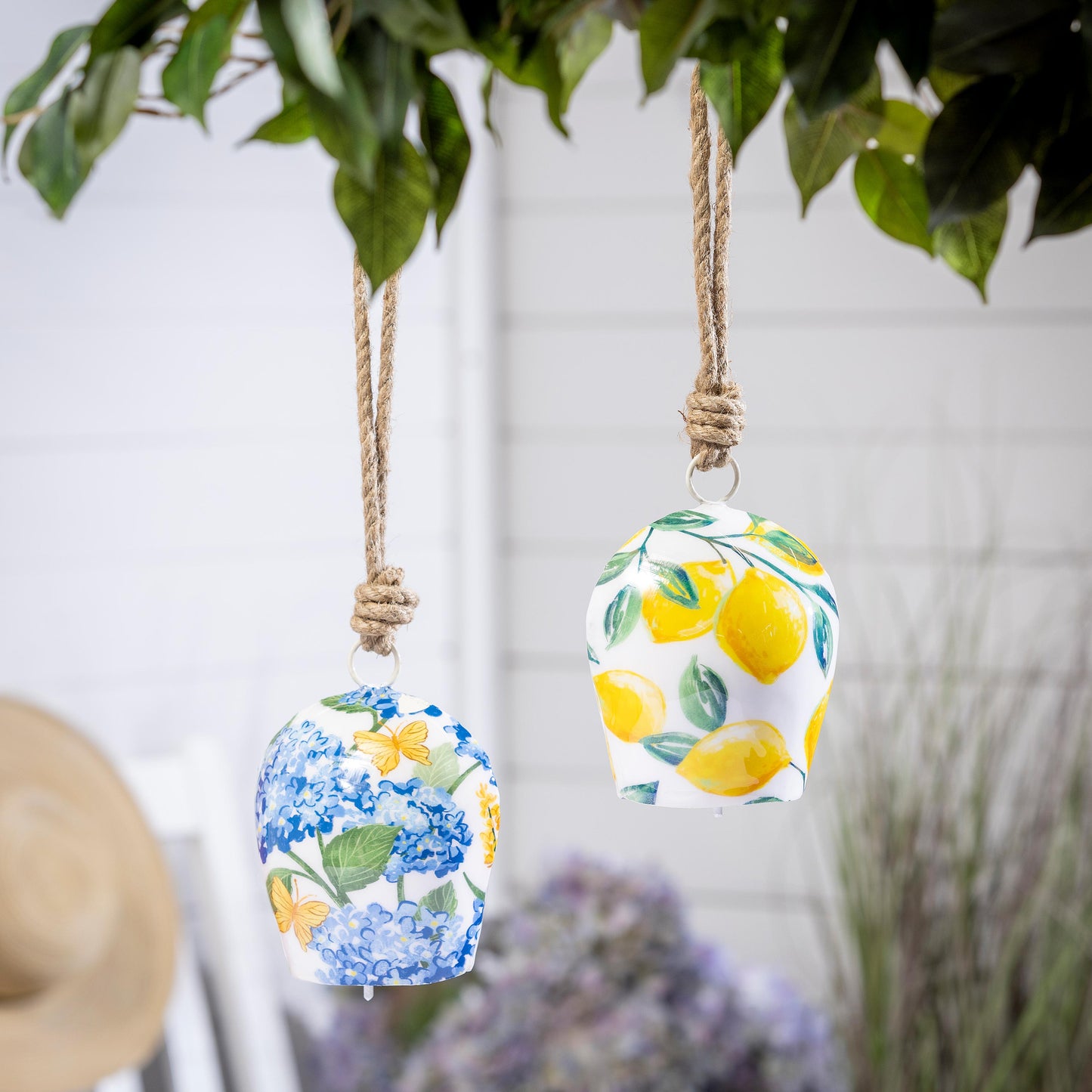 Blue Citrus Garden Bell