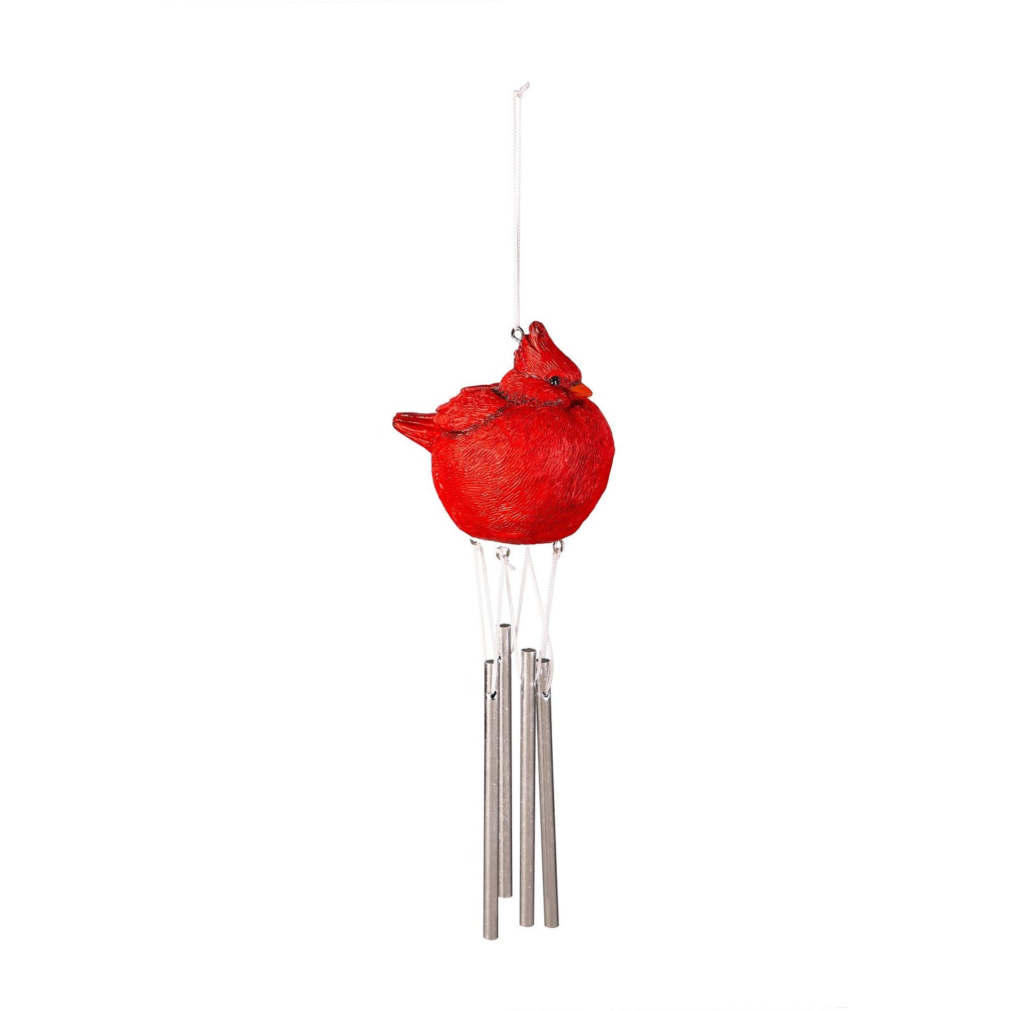 Portly Cardinal Mini Wind Chime