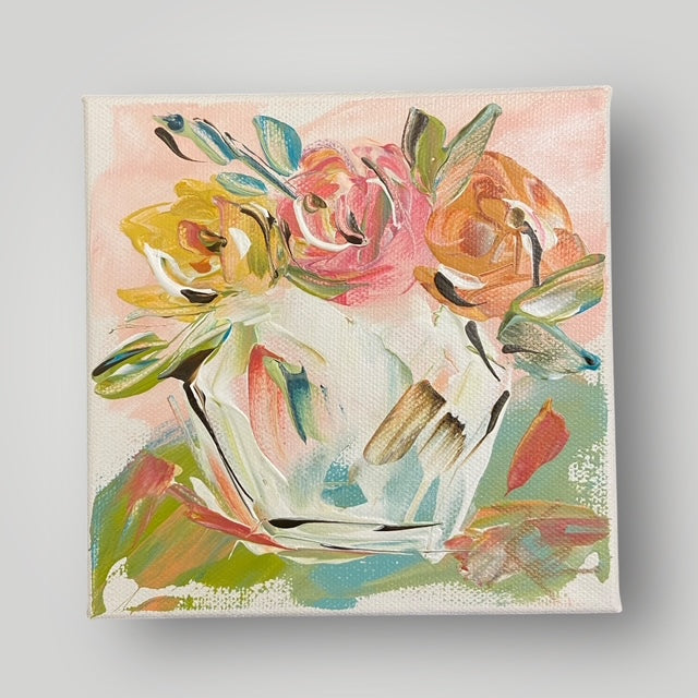 Abstract Blooms - Gospel Art Canvas