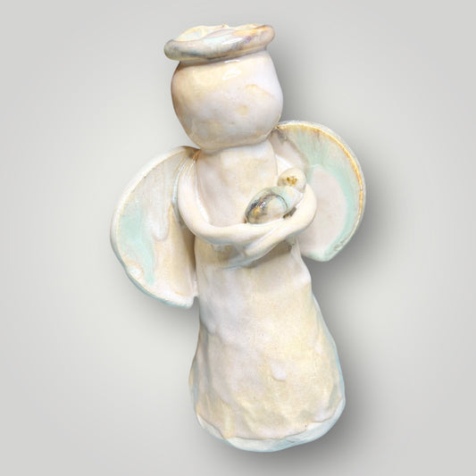 Angel Holding Baby figurine
