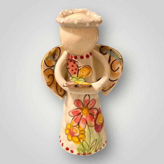 Angel Holding a Butterfly V figurine