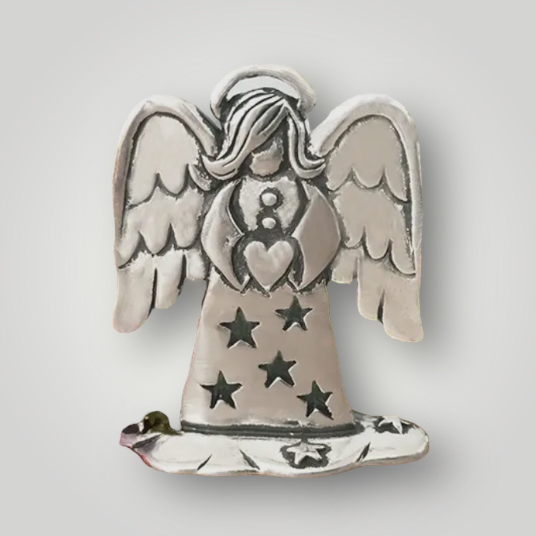 Angel Plaque - Pewter - PLT16