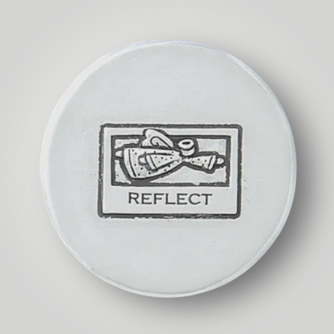 Angel Reflect Pocket Mirror - Pewter - PM8