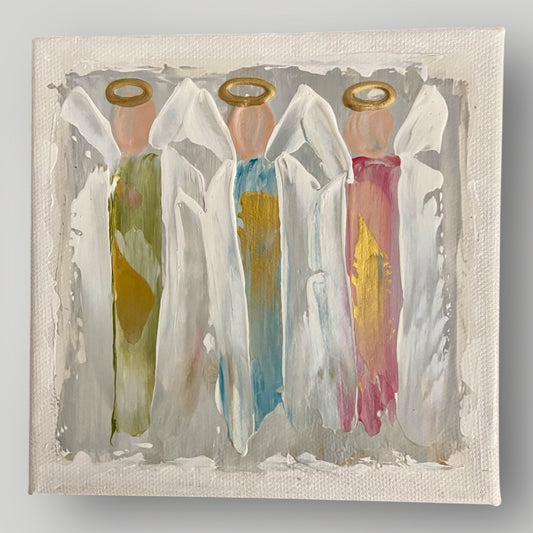 Angel Trio II - Gospel Art Canvas