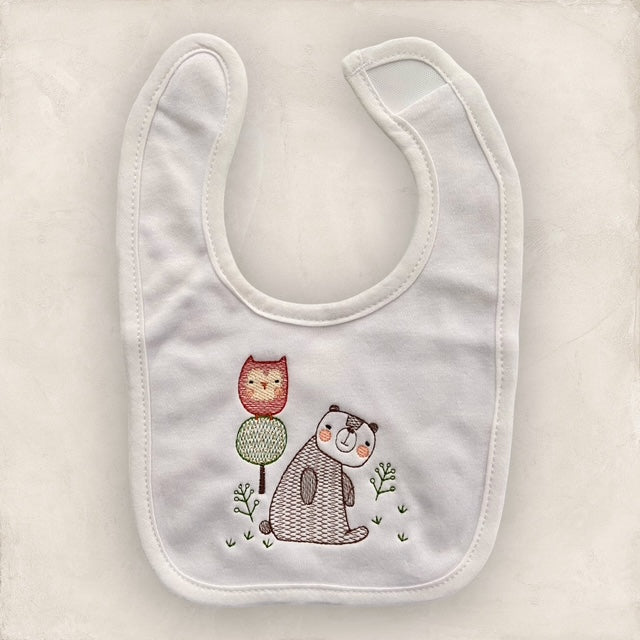 Bear & Owl Blanket Set - (3 pcs)