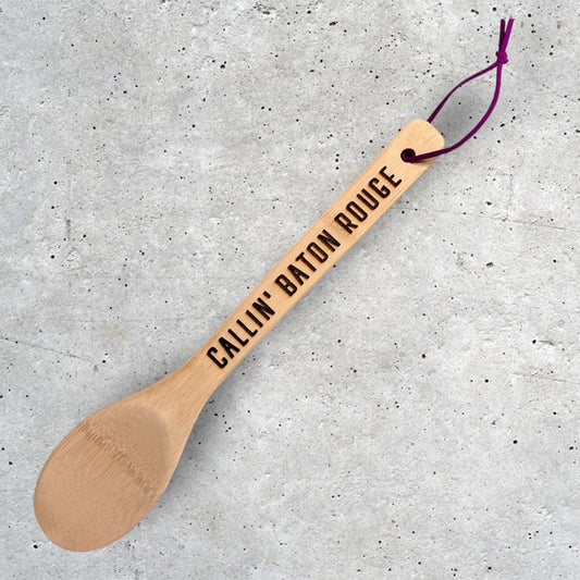 Callin' Baton Rouge Bamboo Utensil