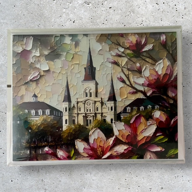 Cathedral Among the Magnolias - Note Card