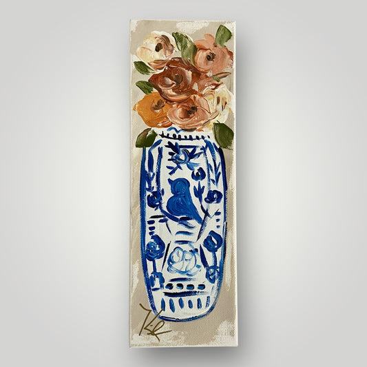 Chinoiserie II with Bird - Gospel Art Canvas