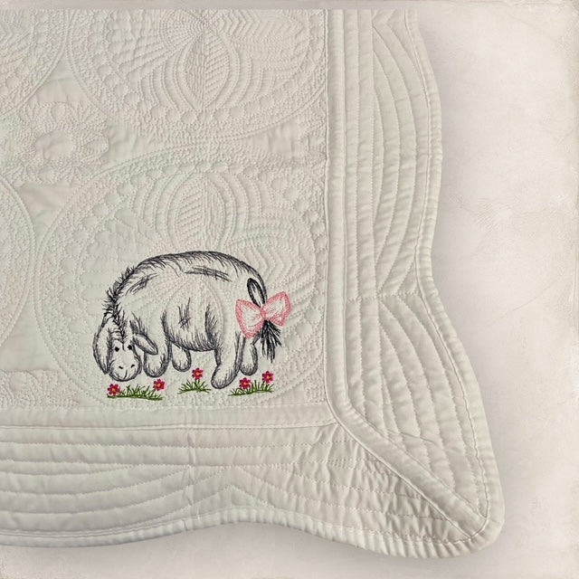 Classic Eeyore Heirloom Quilt Set - (3 pcs)