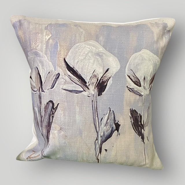 Cotton Trio Throw Pillow