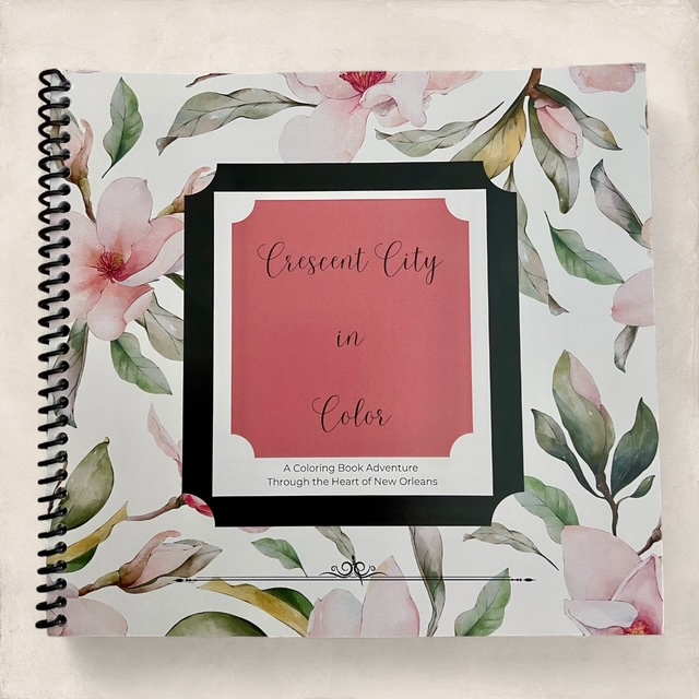 Crescent City in Color - Coloring Book