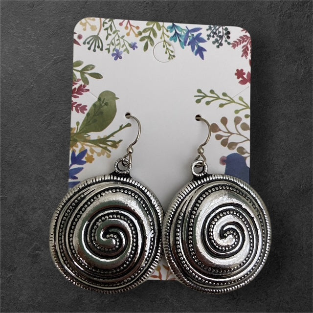 Deja Earrings - Pewter - JER-125