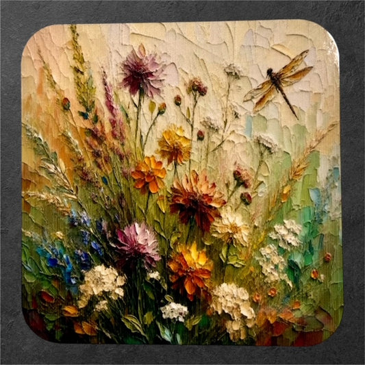 Dragonfly Among the Wildflowers - Manor Magnet Collection
