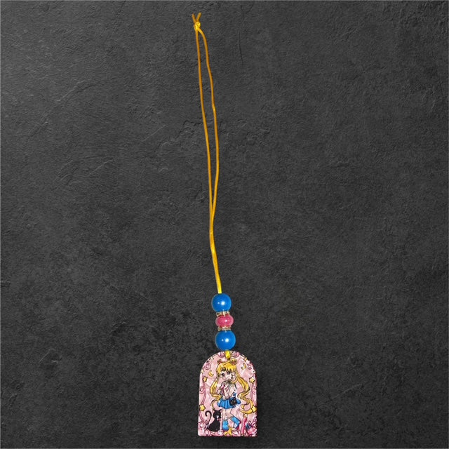 Enchanted Moon Duo Beaded Necklace - Sparkles Collection