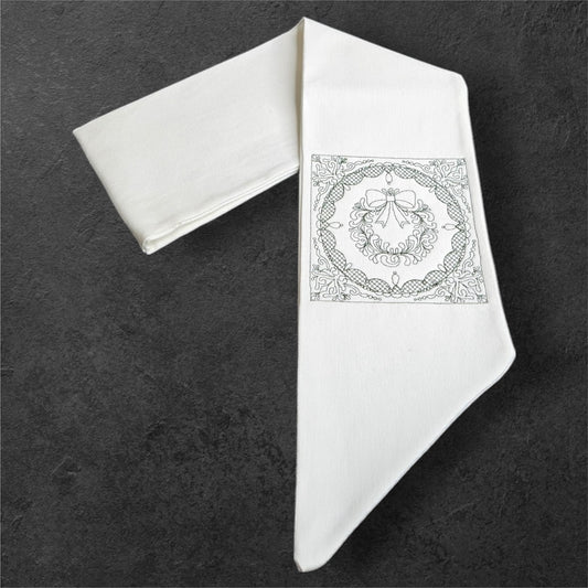 Evergreen Elegance- The Manor Sash Collection