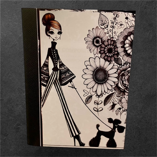Fashion in Step: Lila & Louis - Mini Composition Book