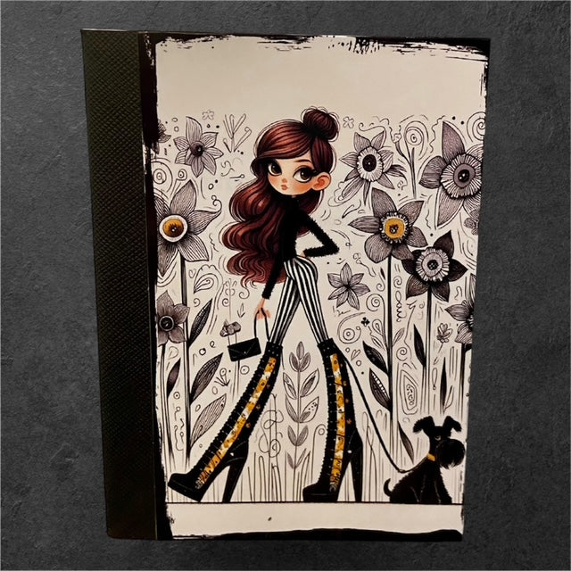 Fashion in Step: Margot & Milo - Mini Composition Book