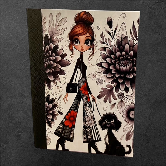Fashion in Step: Poppy & Percy - Mini Composition Book