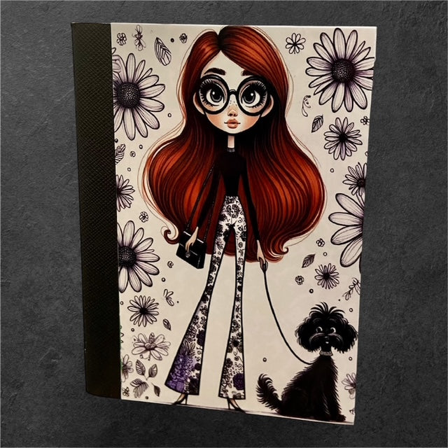 Fashion in Step: Vivienne & Vesper - Mini Composition Book