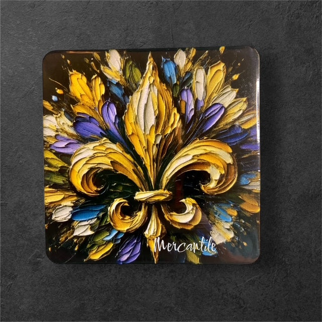 Fleur de lis Burst - Magnet
