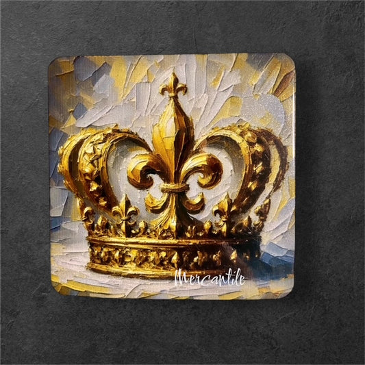 Fleur de lis Crown - Magnet