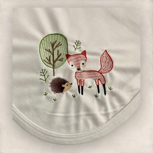 Fox & Hedgehog Blanket Set - (3 pcs)