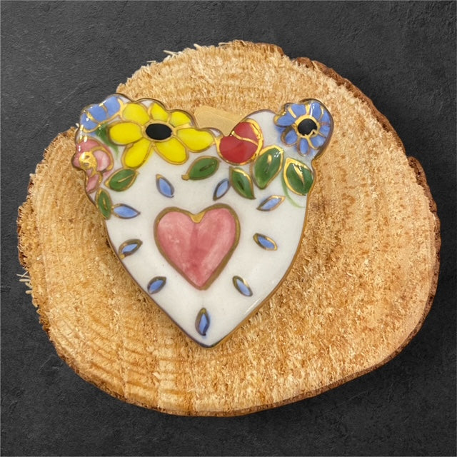 Heart & Blooms - The Manor Brooch Collection