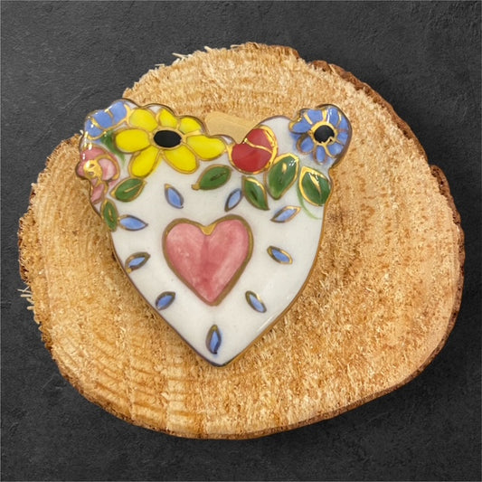 Heart & Blooms - The Manor Brooch Collection