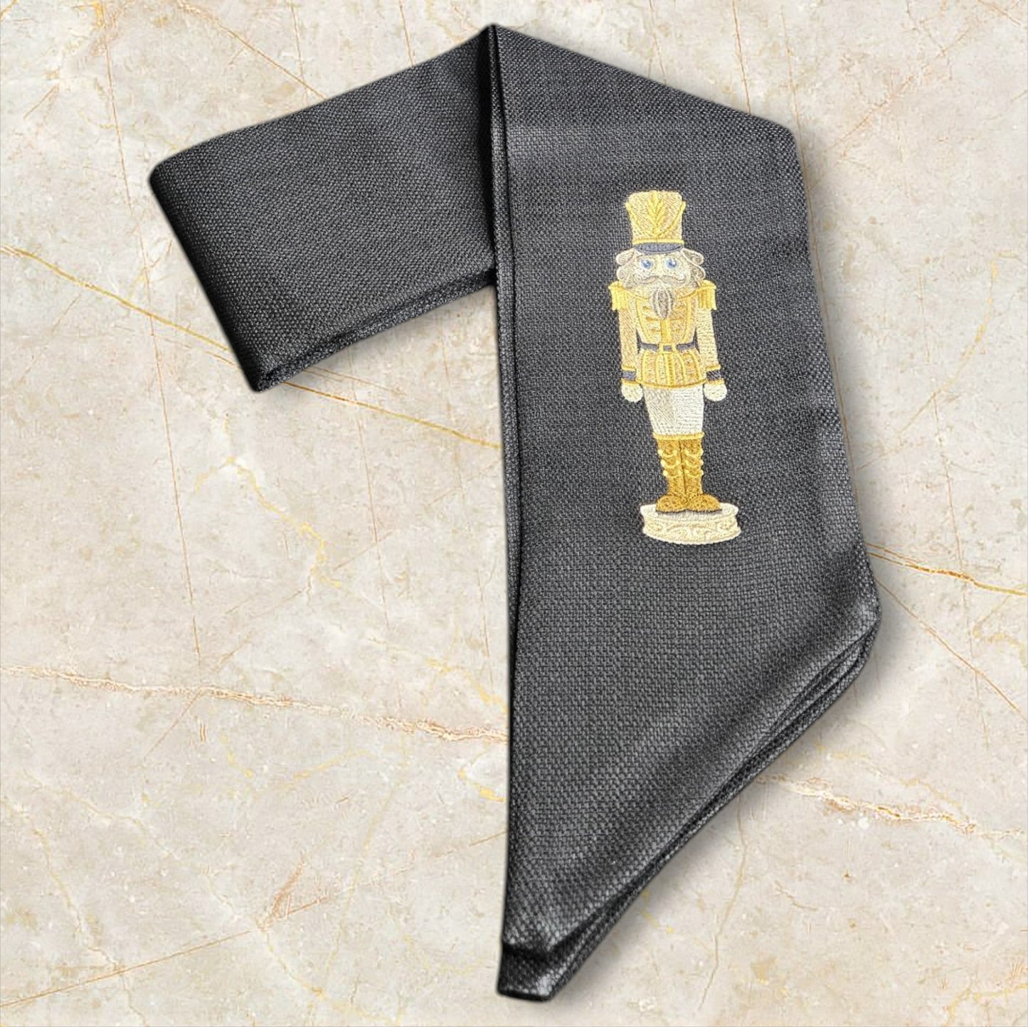 Holiday Soldier wreath sash from The Manor Collection
