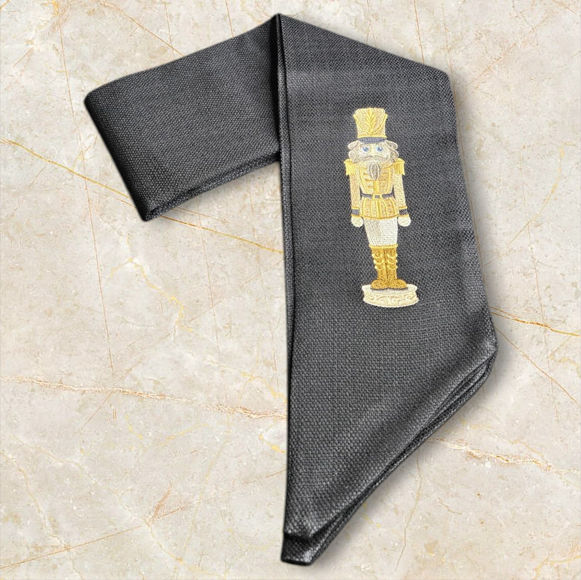 Holiday Soldier wreath sash from The Manor Collection