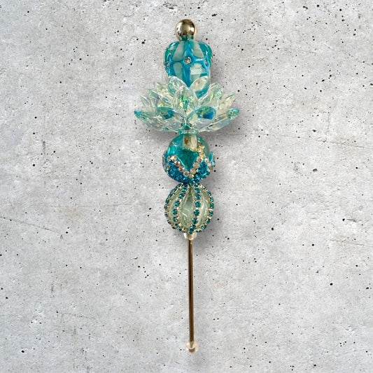 Indoor Plant Buddy - The Teal Lotus
