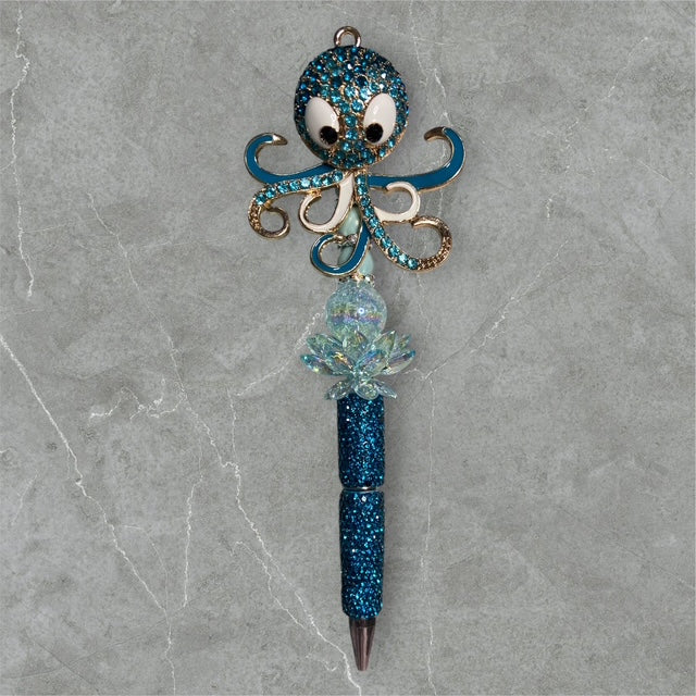 Ink-topus the Octopus Beaded Pen