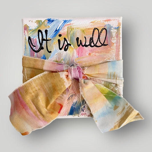 It is well - Gospel Art Canvas