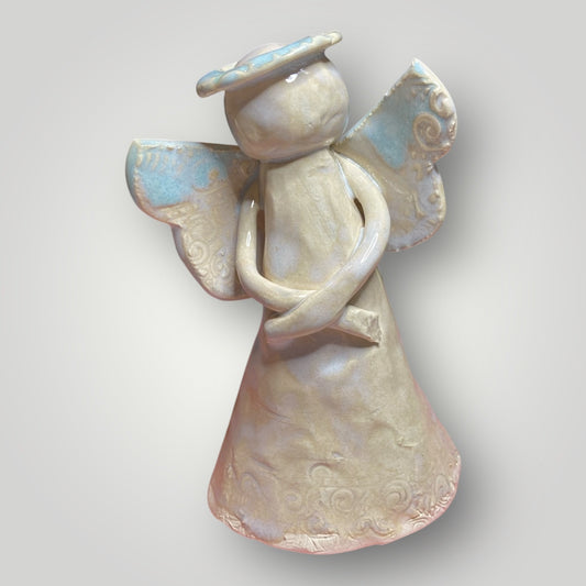 Angel in Lace - Figurine - Heartfelt Traditions Pottery