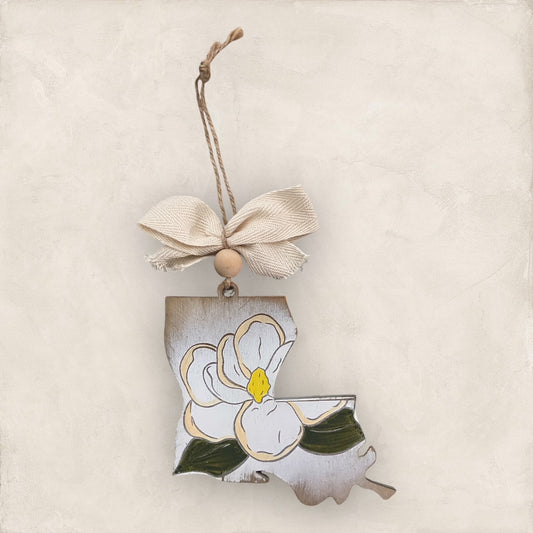 Louisiana State Magnolia Ornament
