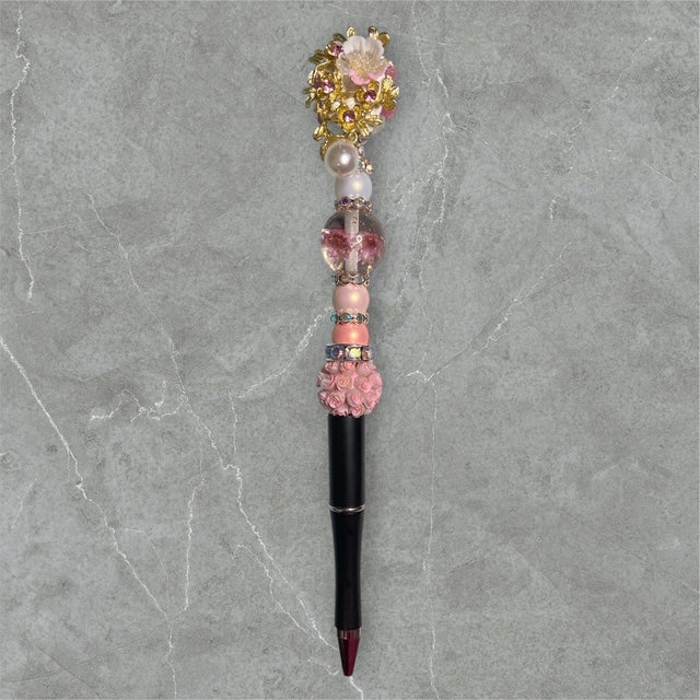 Lovely in Pink Beaded Pen