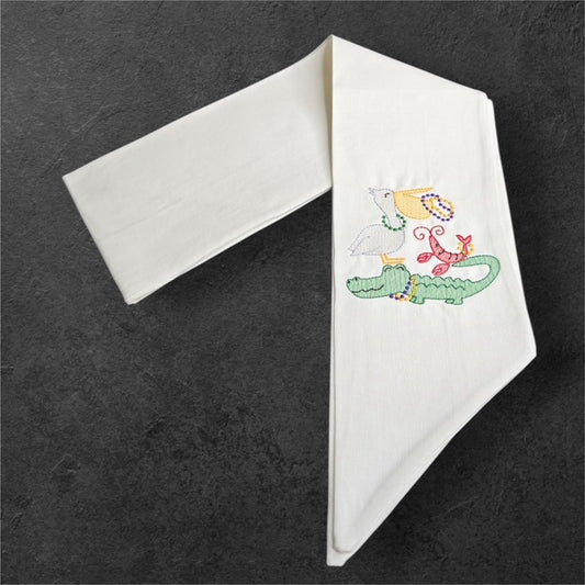 Mardi Gras Bayou Trio  - The Manor Sash Collection