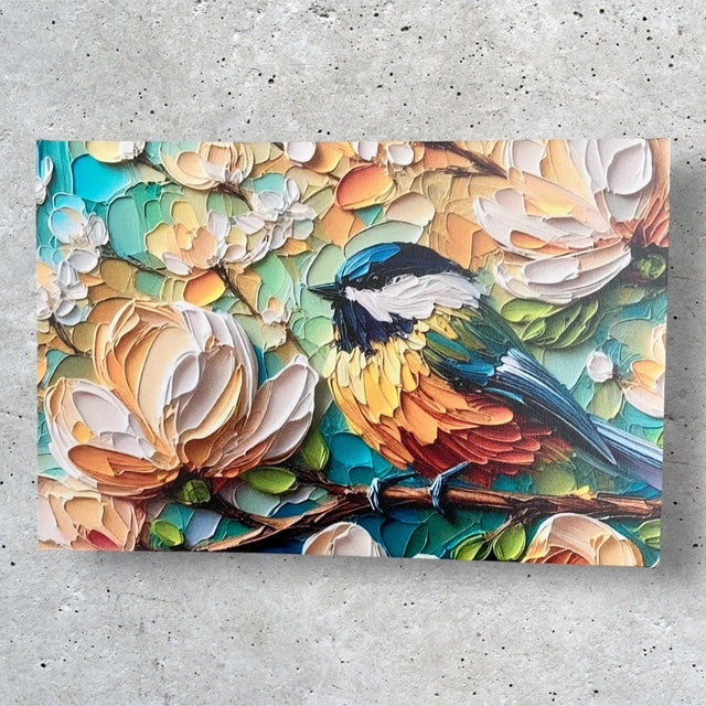 My Little Chickadee - Canvas Print
