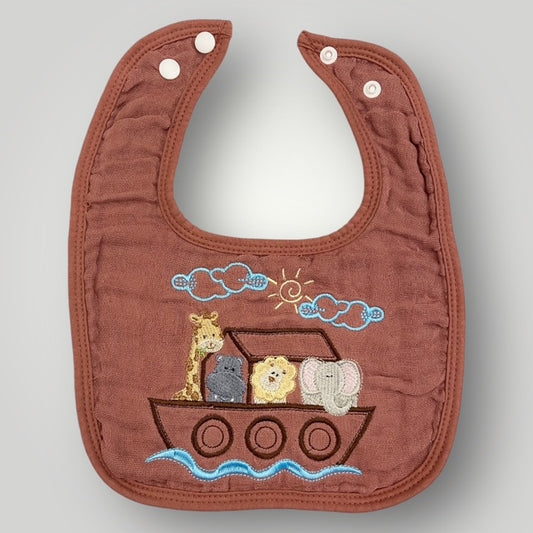 Boho Bib - Noah's Ark