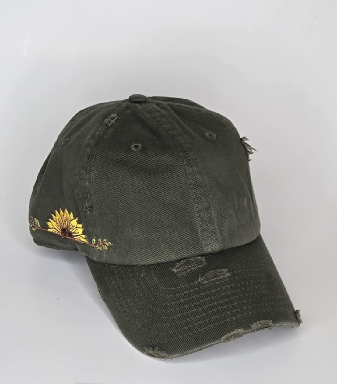 Sunlit Fields- Baseball Hat Olive