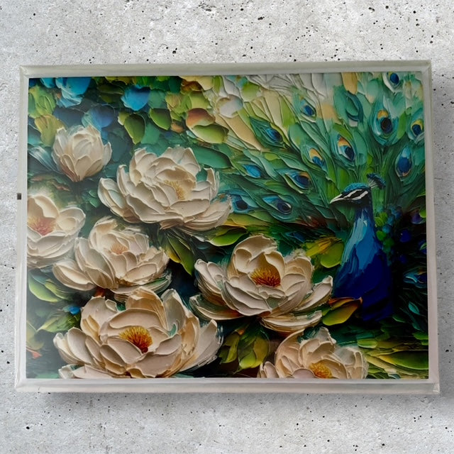 Peacock Paradise - Note Card