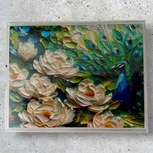 Peacock Paradise - Note Card