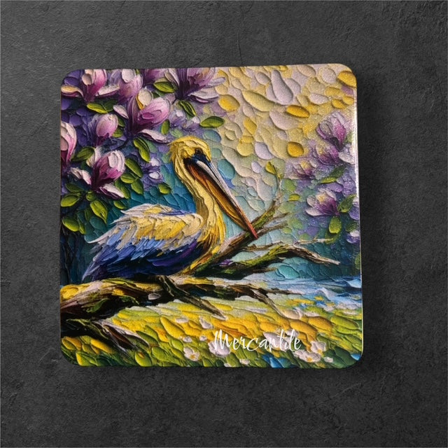 Pelican on a Branch - Magnet
