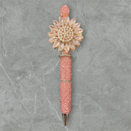 Pink Petal Luxe Beaded Pen